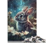 1000 Piece Easter Cute Bunny Jigsaw Puzzles for Adults Puzzles Learning Educational Toys 1000pcs (75x50cm)
