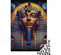 1000 Piece Egyptian Pharaoh Jigsaw Puzzle for Adult Teenagers Paper Puzzles for Adults & Teenager Funny Jigsaw Puzzles 1000pcs (38x26cm)