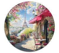 1000 Piece Eiffel Tower Game Puzzle Great Gift for Adults Challenging Games Home Decoration Brainteasing The Iron Lady Jigsaw Puzzle for Adults And Kids 1000pcs (67.5x67.5cm)