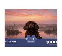 1000 Piece English Cocker Spaniel Jigsaw Puzzle for Adults Kids - Challenging Brain Teaser, Wetland Jigsaws, Home Decoration Gifts 38x26cm/1000pcs