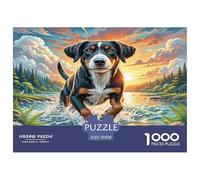 1000 Piece English Springer Spaniel Jigsaw Puzzles for Adults Family Challenge Toys Jigsaw Puzzle Home Decors for Adults Gifts 70x50cm/1000pcs