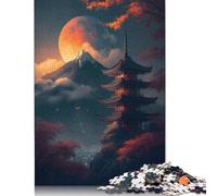1000 Piece Ethereal Twilight Galaxy Jigsaw Wooden Puzzles for Adults Puzzles for Adults Teenagers Age 12+ 1000pcs (75x50cm)