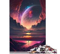 1000 Piece Extraterrestrial Shores Puzzles for Adults Wooden Puzzles Educational Games For Kids 1000pcs (75x50cm)