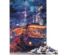 1000 Piece Fantasy City Streets Jigsaw Puzzles for Adult Teenagers Paper Puzzles Sustainable Puzzle for Adults | Games 1000pcs (75x50cm)