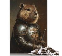 1000 Piece Fantasy Knight Beaver Jigsaw Puzzles for Adult Teenagers Puzzles for Adults Brain Teaser Puzzles For Adults 1000pcs (75x50cm)