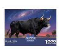 1000 Piece Farm Animals Jigsaw Puzzle Cattle Fun, Challenging for Adults Home Decorations Educational Game Age 12+ for Adults 38x26cm/1000pcs