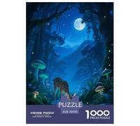 1000 Piece Fawn Jigsaw Puzzles for Adults Kids Challenge Toy Family Fun Game Decoration Fawn Forest Jigsaws Unique Gift 70x50cm/1000pcs