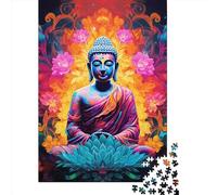1000 Piece Figure Of The Buddha Jigsaw Puzzles for Adult Puzzle Jigsaws for Adults Age 14+ 1000pcs (38x26cm)