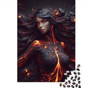 1000 Piece Fire Elemental Jigsaw Puzzlesfor Adults Puzzle Jigsaws for Adults Unique Home Decor And Gifts 1000pcs (38x26cm)
