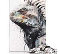 1000 Piece Fire Flames Fantasy Jaguar Adult Jigsaw Puzzle Wooden Puzzles for Teenagers Gifts Puzzle for Adults And Teenager 1000pcs (75x50cm)