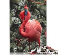 1000 Piece Flamingo Flair Jigsaw Puzzles for Adult Puzzle Jigsaws for Adults Age 14+ 1000pcs (75x50cm)