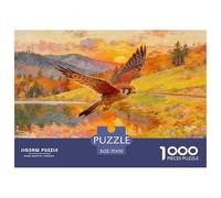 1000 Piece Flying Bird Jigsaw Puzzle for Adults & Kids - Family Fun, Educational Games, Autumn Dusk Puzzle, Decoration Gifts 70x50cm/1000pcs