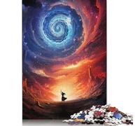 1000 Piece for Adults Anime Black Hole Creator Jigsaw Puzzles for Adults, Wooden Puzzles Best Gift for Friends And Family 1000pcs (75x50cm)