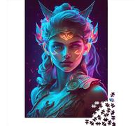 1000 Piece for Adults Neon Artemis Jigsaw Puzzles for Adults, Wooden Puzzles Best Gift for Friends And Family 1000pcs (75x50cm)