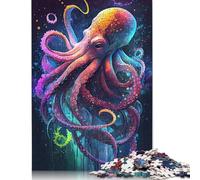 1000 Piece for Adults The Intelligent Octopus Jigsaw Puzzles for Adults, Wooden Puzzles Best Gift for Friends And Family 1000pcs (75x50cm)