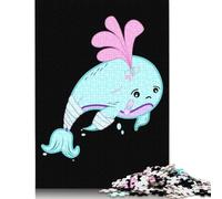 1000 Piece for Adults Yami Kawaii Pastel Whale Jigsaw Puzzles for Adults, Wooden Puzzles Best Gift for Friends And Family 1000pcs (75x50cm)