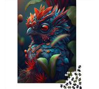 1000 Piece Forest Animals Bird Jigsaw Puzzle for Adult Teenagers Wooden Puzzle Christmas Eve Gifts 1000pcs (38x26cm)