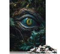 1000 Piece Forest Dragons Emerald Eye Puzzles For Adults Wooden Puzzles Brain Teaser Puzzles For Children 1000pcs (75x50cm)