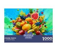 1000 Piece Fruits Jigsaw Puzzle for Adults Kids - Challenging Game, Wide Variety of Fruits Puzzle, Home Decoration Birthday Gifts 38x26cm/1000pcs