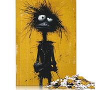 1000 Piece Fury in Yellow Jigsaw Puzzles for Adults Wood Puzzle Jigsaws for Adults 1000pcs (75x50cm)