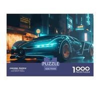 1000 Piece Futuristic Supersport Car Square Puzzles for Adults And Wooden Puzzles Family Activity 1000pcs (75x50cm)