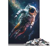 1000 Piece Galactic Astronaut Jigsaw Puzzles for Adult Teenagers Paper Puzzles Sustainable Puzzle for Adults | Games 1000pcs (38x26cm)