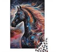 1000 Piece Galaxies Horses Jigsaw Puzzles for Adults Paper Puzzle Jigsaws for Adults For Family Fun & Game Night 1000pcs (38x26cm)