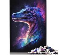 1000 Piece Galaxy Dinosaurs Adult Puzzles Paper Puzzle for Adults Educational Game Challenge Toy 1000pcs (75x50cm)