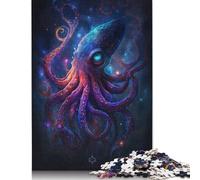 1000 Piece Galaxy Octopus Jigsaw Puzzlesfor Adults Paper Puzzle Jigsaws for Adults For Family Fun & Game Night 1000pcs (75x50cm)