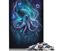 1000 Piece Galaxy Octopus Jigsaw Puzzlesfor Adults Puzzle Jigsaws for Adults Unique Home Decor And Gifts 1000pcs (75x50cm)