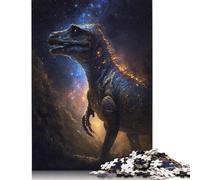 1000 Piece Galaxy Space Dinosaurs Jigsaw Puzzles for Adult Teenagers Paper Puzzles For Family Fun & Game Night 1000pcs (75x50cm)