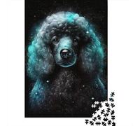 1000 Piece Galaxy Star Poodle Jigsaw Puzzles for Adult Teenagers Paper Puzzles For Family Fun & Game Night 1000pcs (38x26cm)