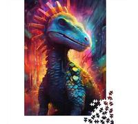 1000 Piece Gallimimus Dinosaur Jigsaw Puzzle for Adult Teenagers Paper Puzzle Christmas Eve Gifts 1000pcs (38x26cm)