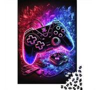 1000 Piece Gaming Neon Jigsaw Puzzlesfor Adults Puzzle Jigsaws for Adults Unique Home Decor And Gifts 1000pcs (38x26cm)