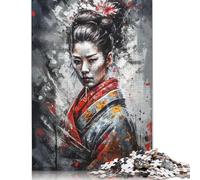 1000 Piece Geisha 3 of 4 Jigsaw Puzzles for Adult Teenagers Puzzle for Adults And Teenager for Adults& Teens Age 12 Years Up 1000pcs (75x50cm)