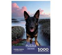 1000 Piece German Shepherd Jigsaw Puzzle for Adults Kids - Family Game Night & Educational Fun, Coral Reef Puzzle, Home Decoration Birthday Gifts 70x50cm/1000pcs