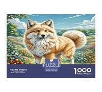 1000 Piece German Spitz Jigsaw Puzzles for Adults Educational Games Jigsaw Puzzle Home Decoration for Men Women Elders Seniors 70x50cm/1000pcs