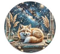 1000 Piece German Spitz Jigsaw Puzzles Great Gift for Adults Fun Challenging Home Decoration Brainteasing Cute Animal Jigsaw Puzzle for Adults 1000pcs (67.5x67.5cm)