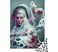 1000 Piece Ghost In The Machine Jigsaw Puzzles for Adults Puzzle Jigsaws for Adults& Teenagers Age 12 Years Up 1000pcs (38x26cm) <