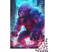 1000 Piece Giant Gorrila Beast Jigsaw Puzzle for Adult Teenagers Jigsaw Puzzle For Family Fun & Game Night 1000pcs (75x50cm)