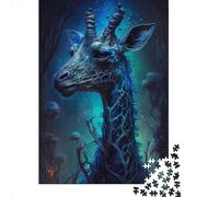1000 Piece Giraffe Otherworldly Jigsaw Puzzles for Adult Puzzle Jigsaws for Adults Age 14+ 1000pcs (75x50cm)