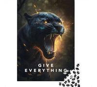 1000 Piece Give Everything Motivation Jigsaw Puzzle for Adult Teenagers Paper Jigsaw Puzzles Educational Game Challenge Toy Birthday Gifts 1000pcs (38x26cm)