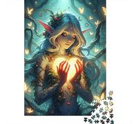 1000 Piece Glow Girl Jigsaw Puzzles for Adult Teenagers Home Educational Games DIY Toys 1000pcs (75x50cm)