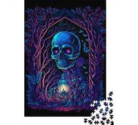 1000 Piece Glow In Death Jigsaw Puzzles for Adults Puzzle Adult Jigsaw Puzzle Home Decoration Puzzle Toys 1000pcs (75x50cm)