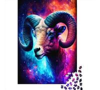 1000 Piece Goat Jigsaw Puzzles for Adults Puzzle Adult Jigsaw Puzzle Home Decoration Puzzle Toys 1000pcs (75x50cm)