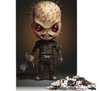 1000 Piece Goth Chibi Voodoo Dol Jigsaw Puzzles for Adult Teenagers Paper Puzzles For Family Fun & Game Night 1000pcs (38x26cm)