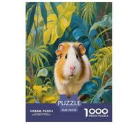 1000 Piece Guinea Pig Jigsaw Puzzle for Adults - Challenging Game, Tropical Plants Puzzles, Decoration Gifts 70x50cm/1000pcs
