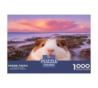 1000 Piece Guinea Pig Jigsaw Puzzle for Adults - Relaxation & Focus, Family Game, Coral Reef Puzzles, Decoration Unique Gift 38x26cm/1000pcs
