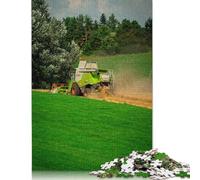 1000 Piece Harvester Back Shot Creative Square Jigsaw Puzzles for Adults & Paper Puzzles Educational Toys 38x26cm/1000pcs