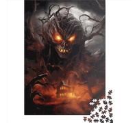 1000 Piece Haunted Halloween House Creative Square Jigsaw Puzzles for Adults & Paper Puzzles Educational Toys 38x26cm/1000pcs